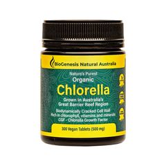 BioGenesis Chlorella 500mg Tablets