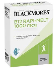 Blackmores B12 Rapi-melt 1000 mcg