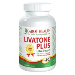 Cabot Health LivaTone Plus Capsules Liver Tonic