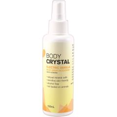 Body Crystal Body Spray Deodorant Electrc Vanilla 150ml