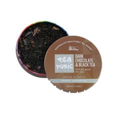 Tea Tonic Organic Dark Chocolate and Black Tea Travl Tin20g