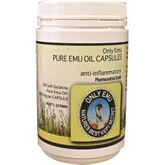 Only Emu Pure Emu Oil 1000mg 500c
