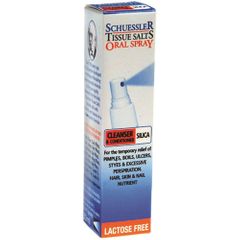 Schuessler Tissue Salts Silica Cleanser & Conditioner Spray