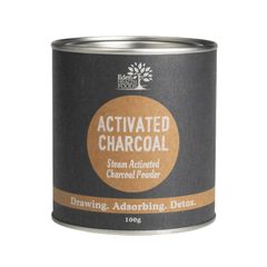 Eden Health Foods Activated Charcoal Powder | Steam Activated Charcoal 100g
