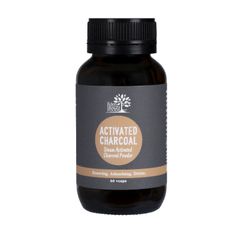 Eden Health Foods Activated Charcoal Capsules | Steam Activated Charcoal