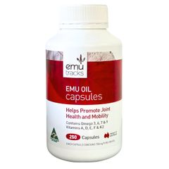 Emu Tracks Pure Emu Oil Capsules