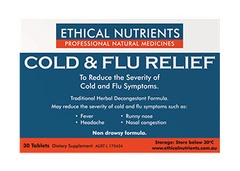 Ethical Nutrients Cold & Flu Relief | 30% OFF RRP