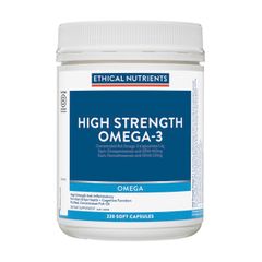 Ethical Nutrients Hi-Strength Fish Oil 220 Capsules