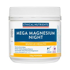 Ethical Nutrients Mega Magnesium Night 126g Powder