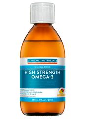Ethical Nutrients Hi-Strength Fish Oil Liquid Fruit Punch