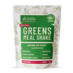 Evolution Botanicals Organic Greens Meal Shake | Smooth Berry