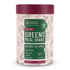 Evolution Botanicals Organic Greens Meal Shake | Smooth Berry