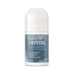Body Crystal Crystal Roll On Deodorant Unscented 80ml