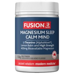 Fusion Magnesium Sleep Calm Mind Powder
