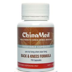 ChinaMed Back and Knees Formula 78c
