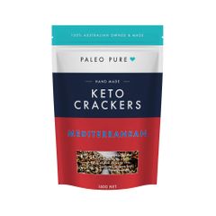 Paleo Pure Keto Crackers Mediterranean 140g