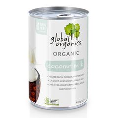 Global Organics Coconut Milk Organic 400g