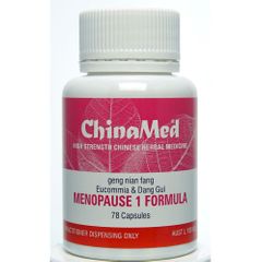 ChinaMed Menopause 1 Formula 78c