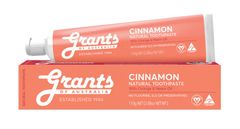 Grants Toothpaste | Cinnamon with Orange & Neem Oil