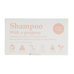 Clover Fields Shampoo w a Purpose Bar Col Treat 135g