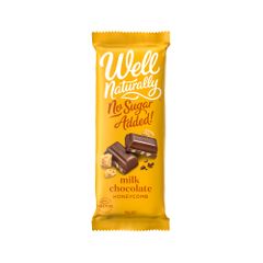 Well Naturally | Milk Chocolate Honeycomb 90g | No Added Sugar
