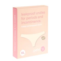 Pelvi Underwear Leakproof Bikini Beige XL