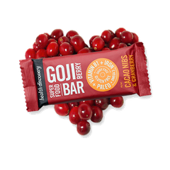 Health Discovery Goji Berry Bar - Cacao Nibs & Cranberry