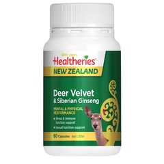 Healtheries Deer Velvet & Siberian Ginseng