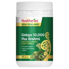Healtheries Ginkgo 10,000 Plus Brahmi