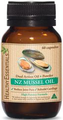 Healthy Essentials NZ Mussel Oil Capsules