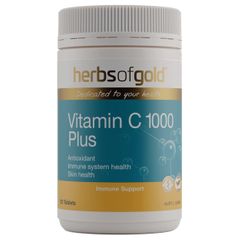 Herbs of Gold Vitamin C 1000 Plus Zinc & Bioflavonoids