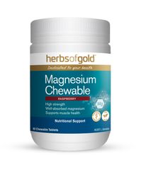 Herbs of Gold Magnesium | Chewable Tablets