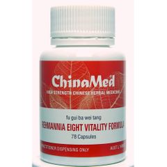 ChinaMed Rehmannia Eight Vitality Formula 78c