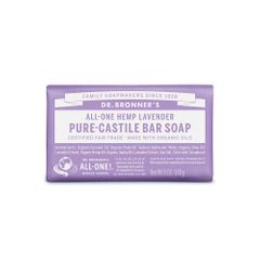 Dr. Bronner's Pure-Castile Bar Soap Lavender 140g