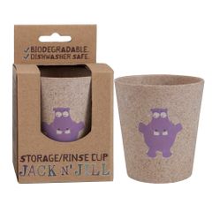 Jack N' Jill Rinse Cup Hippo