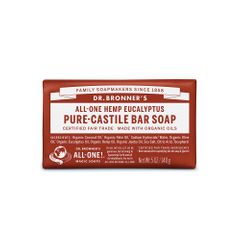Dr. Bronner's Pure-Castile Bar Soap Eucalyptus 140g