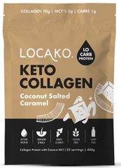 Locako Keto Collagen Protein | Coconut Salted Caramel