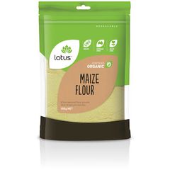 Lotus Flour - Maize Flour Organic 500g