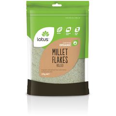 Lotus Millet Flakes Rolled Organic 375g