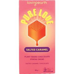 Loving Earth Chocolate | Salted Caramel Chocolate