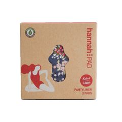 Hannahpad Reusable Cloth Pad Pantyliner x 2 Pack
