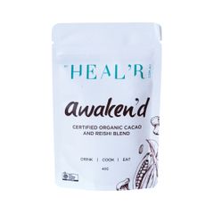 Heal'r Awaken'd Org Cacao and Reishi Blend 40g
