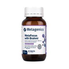Metagenics Brahmi Tone, Metagenics MetaFocus with Brahmi