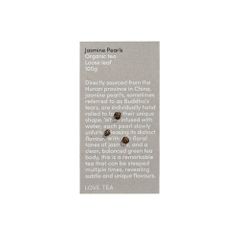 Love Tea Organic Jasmine Pearls 100g