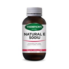 Thompsons Natural E 500iu 100 Capsules