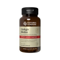 Nature's Sunshine Ginkgo Biloba 420mg Capsules