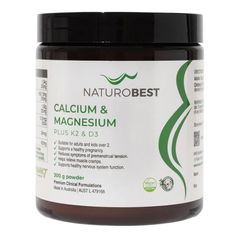 NaturoBest Calcium & Magnesium Plus K2 & D3 150g