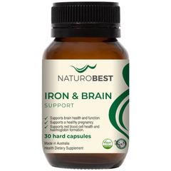 NaturoBest Iron & Brain Support