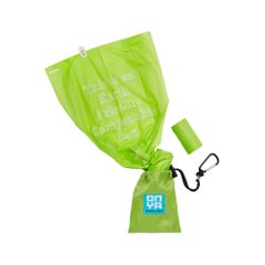 Onya Compostable Dog Waste Bags and Carry Pouch Apple