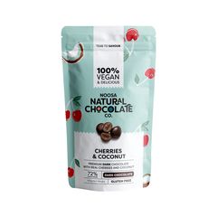 Noosa Natural Cherries Dark Chocolate with Coconut 100g